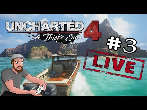 Παίζουμε LIVE: UNCHARTED 4 {3} Nathan "Βουτυροχέρης" Drake!!! [08/06/16]