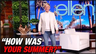 Ellen DeGeneres With The Worst Apology Ever During Season 18 Monologue