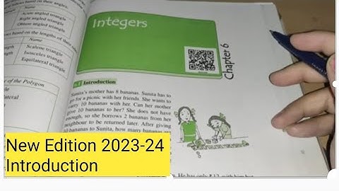 Chapter 6 Integers Introduction || Class 6th Maths