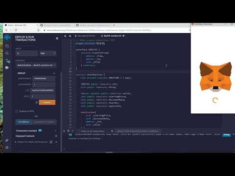 The Dutch Auction Smart Contract
