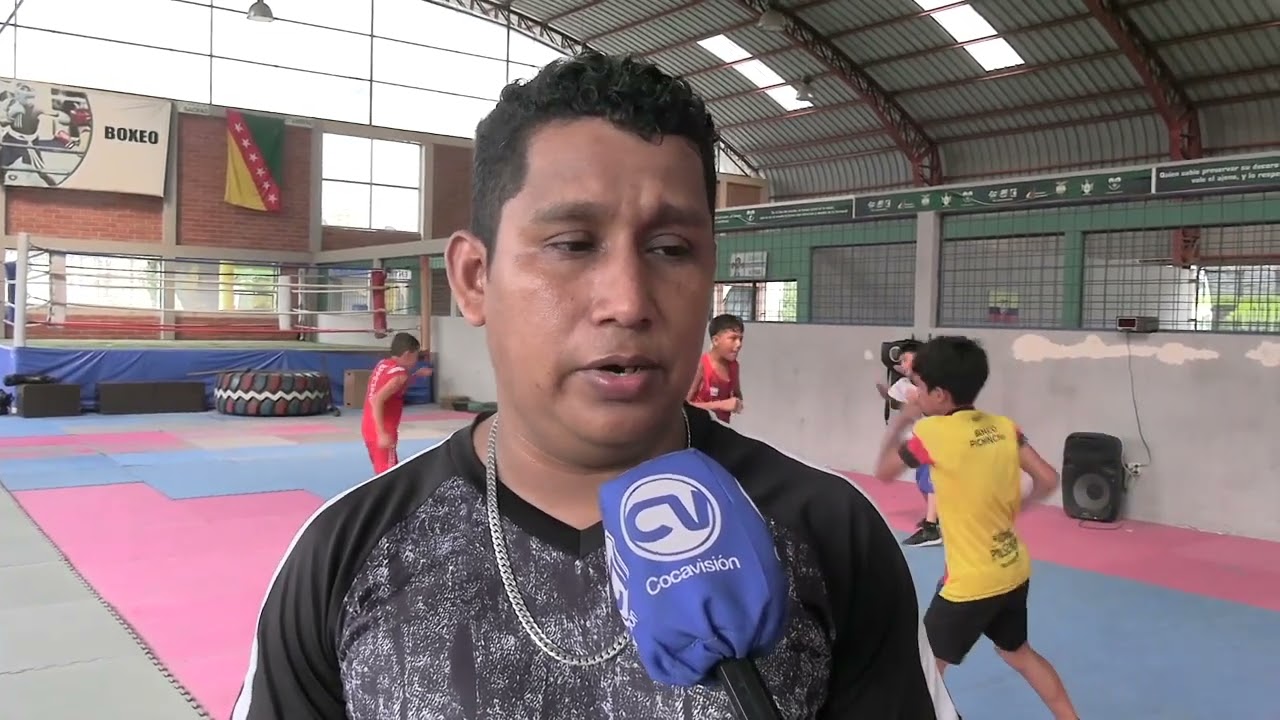 DEPORTIVA SACHA  DEPORTISTAS DE BOXEO SE PREPARAN DIARIAMENTE PARA SER SELECCIONADOS