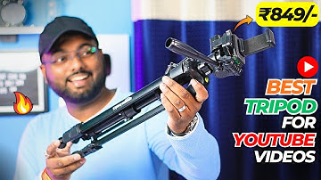 Best Tripod For YouTube Videos ⚡| Amazon Basics 60 Inch Tripod | Unboxing & Review 🔥