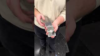 Magic with Metal Throwing Cards