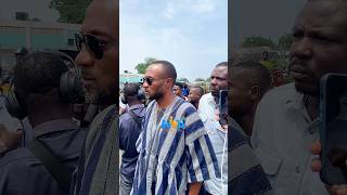 Jerry Ahmed Shaib joins NPP protest at EOCO over Miracles Aboagye's arrest. #nidatv #npp #politics