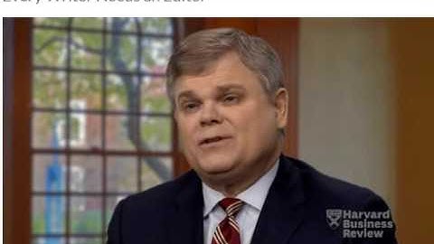 Every Writer Needs an Editor