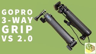 GoPro 3Way Grip vs GoPro 3Way 2.0 | The new one is better