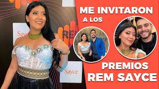 Invitación a Premios Rem de Sayce, mi paso por la alfombra roja | Meliza Yumisaca