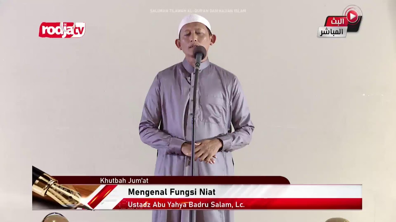 ⁣[LIVE] Ustadz Abu Yahya Badru Salam, Lc. | Khutbah Jum'at