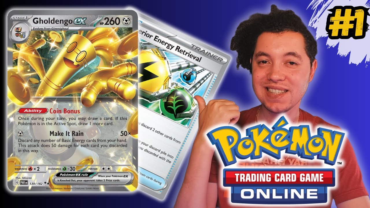 Testing the Gholdengo EX Structure Deck| Rediscovering the Magic of Pokémon TCG #1