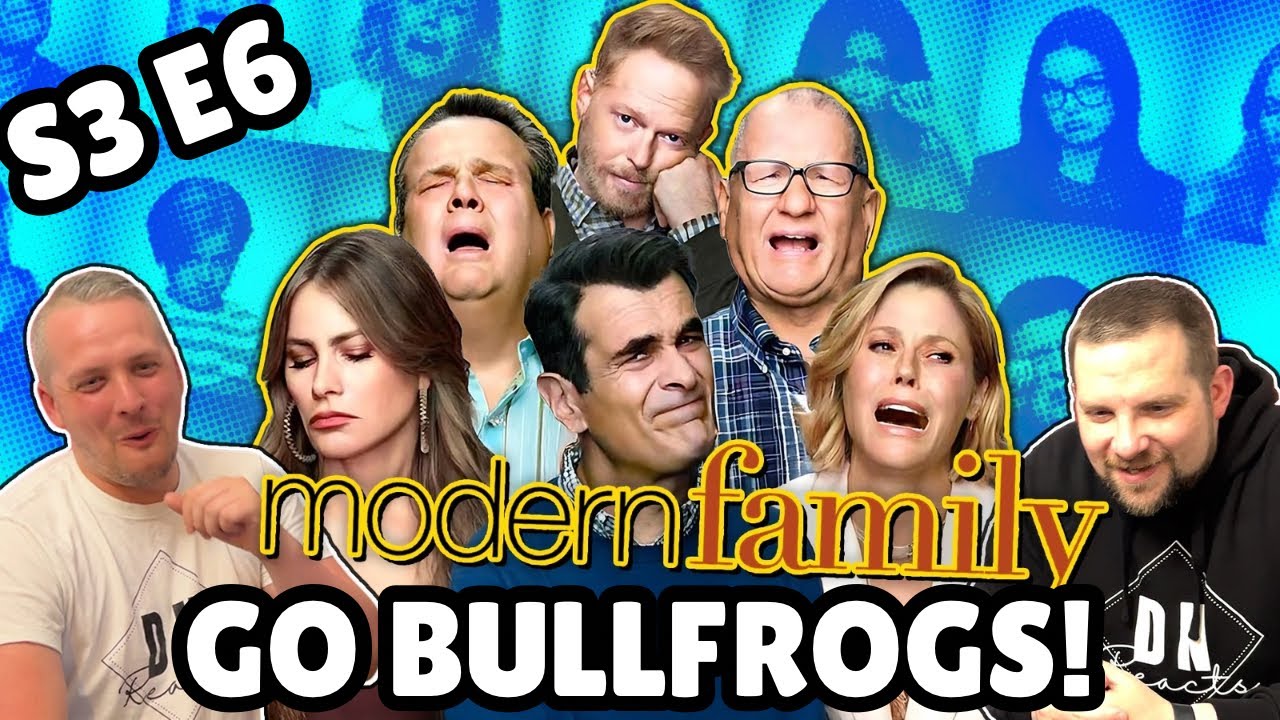 British Guys HILARIOUS Modern Family Reaction | Season 3 Episode 6 (Go Bullfrogs!)