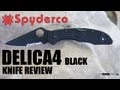 default - Spyderco Delica4 Lightweight FRN Flat Ground PlainEdge Knife