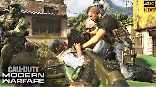 Takedown | Task  Force 141 |Soap MacTavish |Modern Warfare| Call Of Duty campaign Remastered 4K UHD.