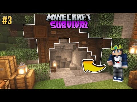 I FOUND A SECRET CAVE | MINECRAFT GAMEPLAY #3 - YouTube