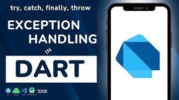 Exception Handling(Try, Catch, Finally, Throw) in Dart Programming - Dart Tutorial