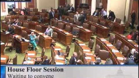 House floor session - part 1  4/20/13