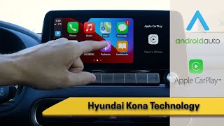 Media Screen in the 2022-2023 Hyundai Kona | How to set up Android Auto Apple Car Play and more screenshot 2