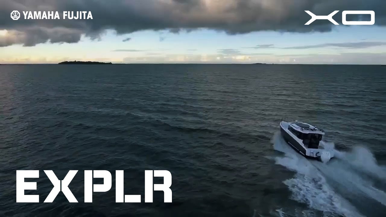 中古ボート XO EXPLR 9 ブラック YAMAHA搭載 メーカー保証付き 即納可