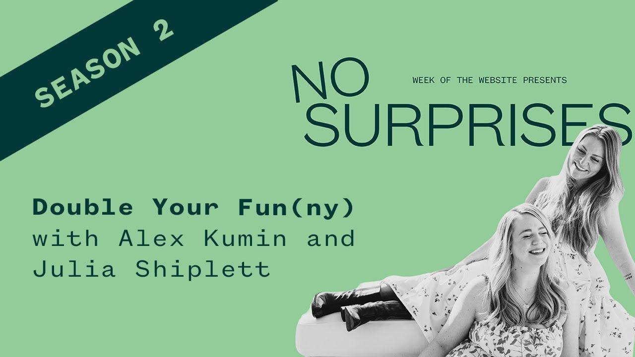 Trailer: Double Your Fun(ny) with Alex Kumin and Julia Shiplett
