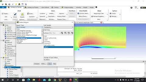 Y+ وحساب First thickness layer باستخدام برنامج ال Ansys Fluent