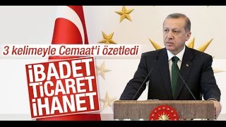 Hurbaşkanı Erdoğan Cemaati 3 Kelimeyle Özetledi 1