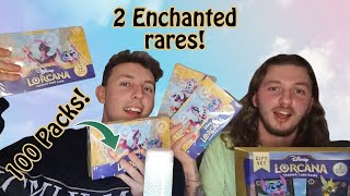 Opening 100 packs of the new Disney Lorcana set so you don't have to! Into The Inklands!
