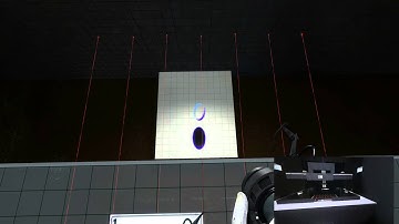 Portal 2 Coop map - Turret Love part 1