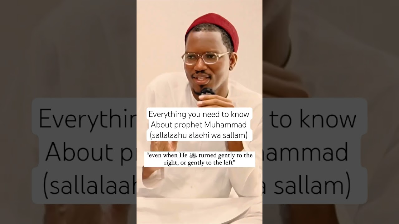 Everything you need to know About prophet Muhammad (sallalaahu alaehi wa sallam)