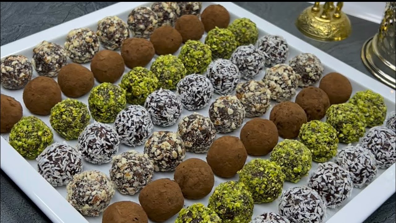 كرات التمر او ( التمرية) بطريقة جدا سهلة و بطعم مميز #وصفات_رمضان