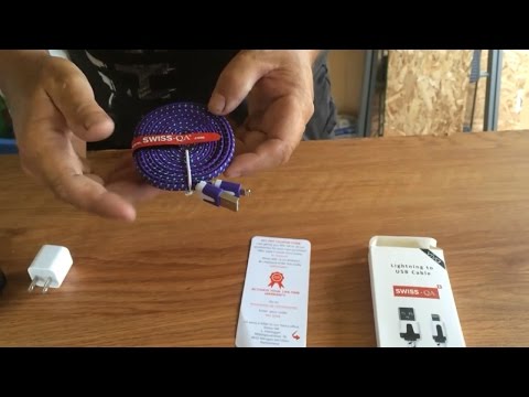 Swiss-QA Lightning USB Cable