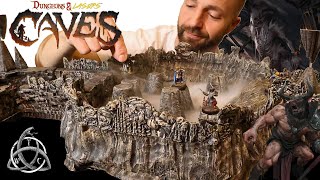 Exciting Cave Terrain For Tabletop Gaming - Dungeons and Lasers For The Win