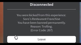 PERMANENTLY BANNED From Soro's Interviews! - ROBLOX Trolling