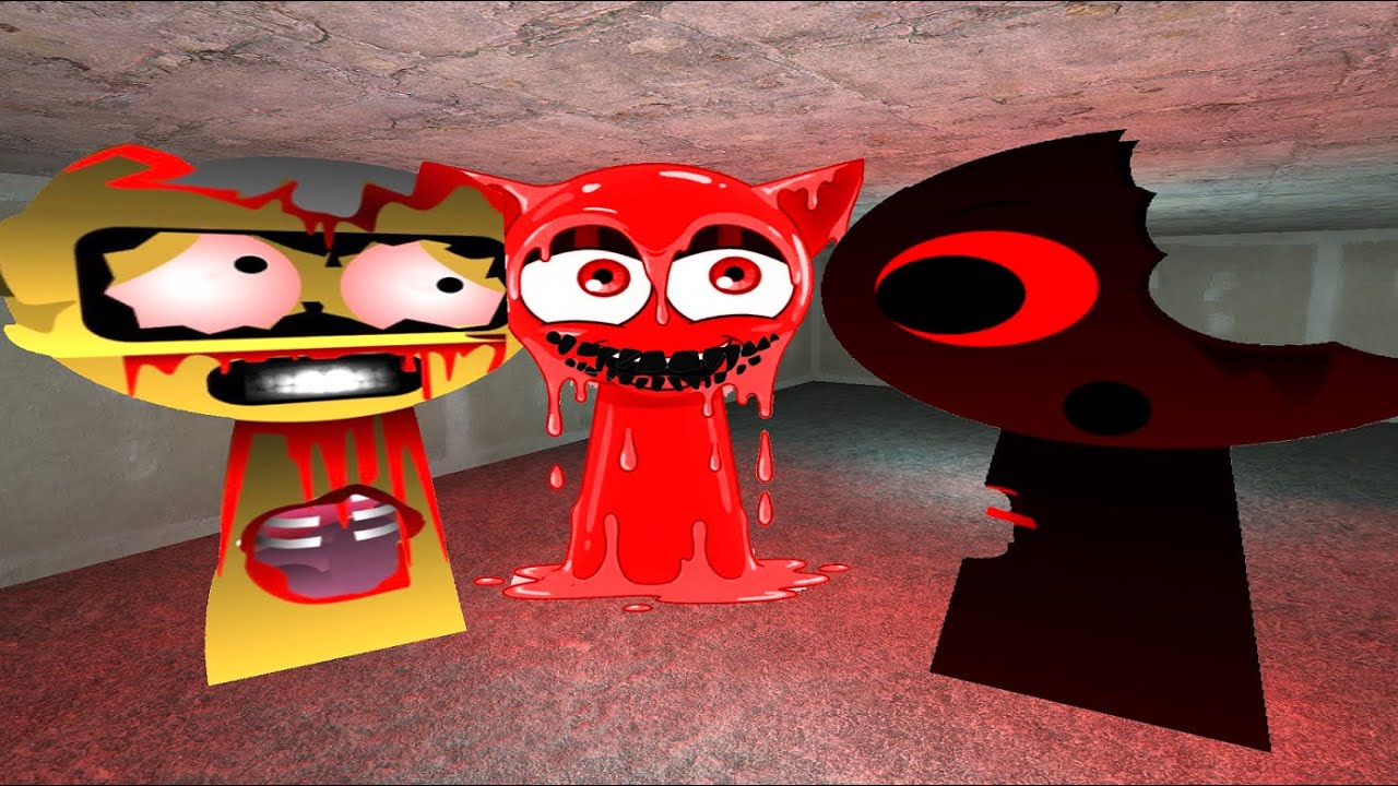 A nightmare when the Sprunkis are chasing me Nextbot Gmod