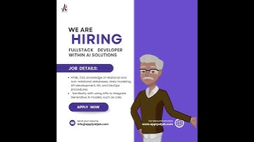 Job: Fullstack Developer within AI Solutions | stockholm,  Sweden|.... apply link in Description.