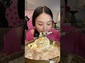 Mango Cake Mukbang! Part 2 First Look at This Delicious Dessert! 🥭🍰#food#mukbang#asmr#eating#dessert