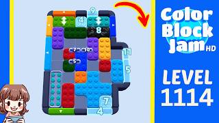 Color Block Jam Level 1114 Solution Walkthrough