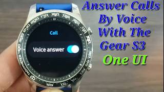 Samsung Gear S3 Tizen One UI 4.0.0.4 Update Call/Answer Feature screenshot 4