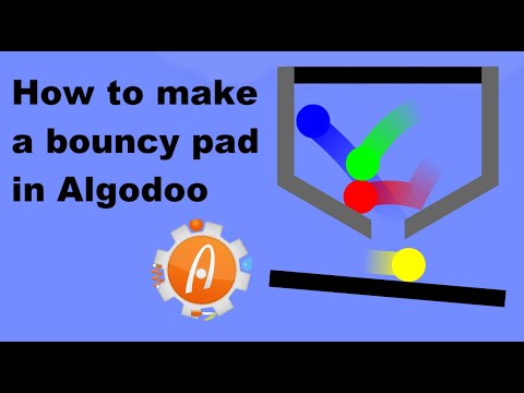 Tutorial - How to make a bouncy pad in Algodoo