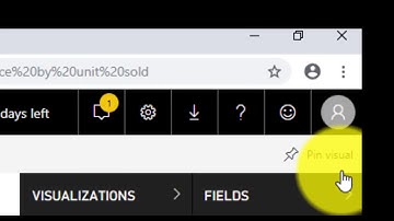 Power BI: Create report with a dashboard by asking a question