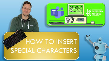 Falcons Ed Tech Tutorials: How to Insert Special Characters Using Your Keyboard