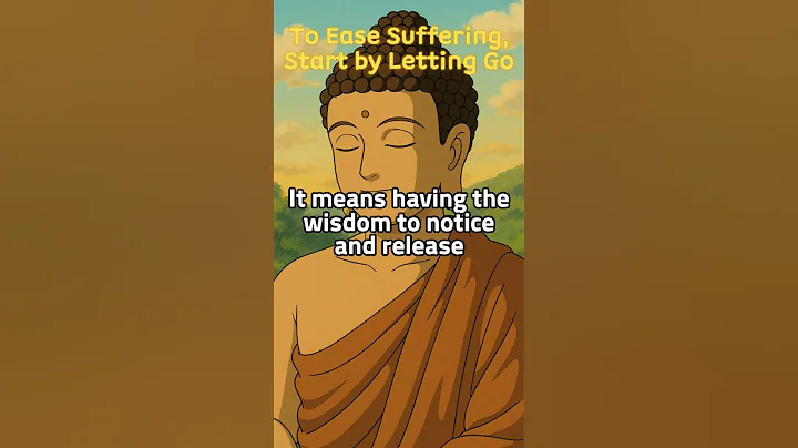 To Ease Suffering, Start by Letting Go🔥🔥#Buddhist Psychology#Buddhist Teachings#Buddhism#The Buddha