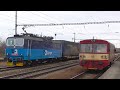 Vlaky Moravany - 18.2.2017 / Czech Trains Moravany