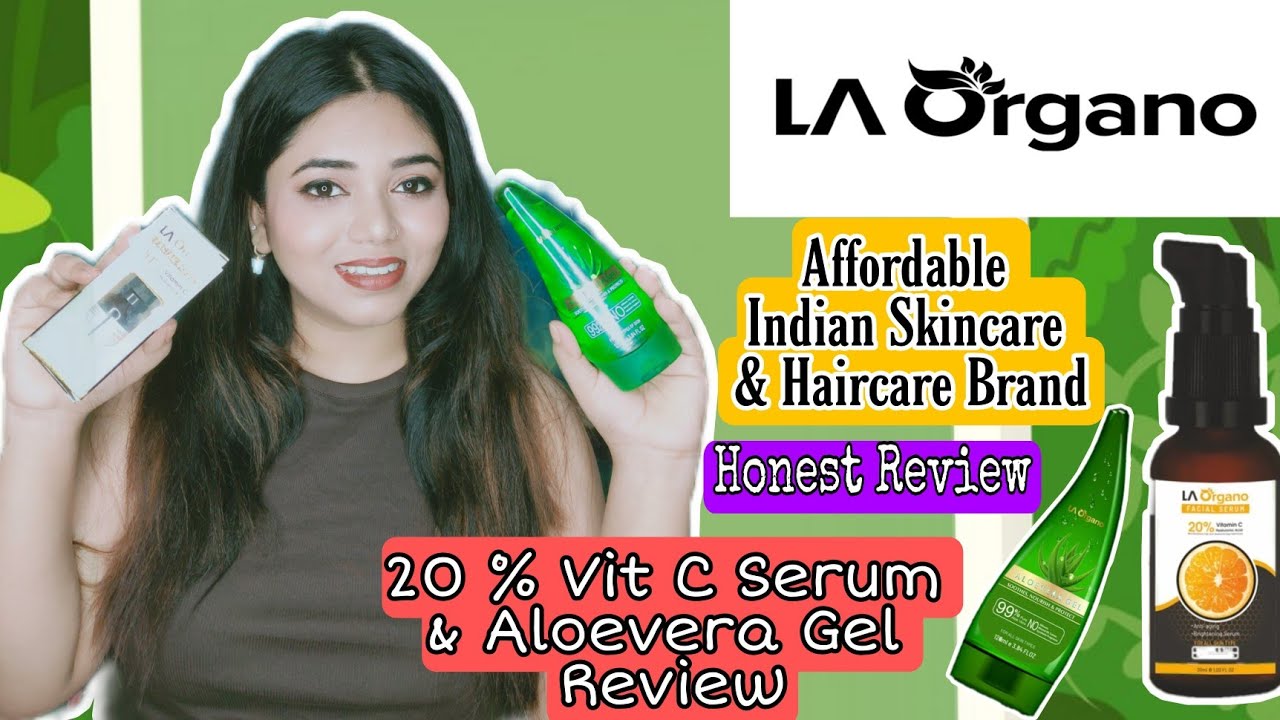 LA Organo Vitamin C and Aloe Vera Gel Review / Natural and Safe