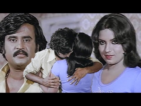 Rajinikanth & Sripriya Best Love Scene || Tamil Movie Scene || HD
