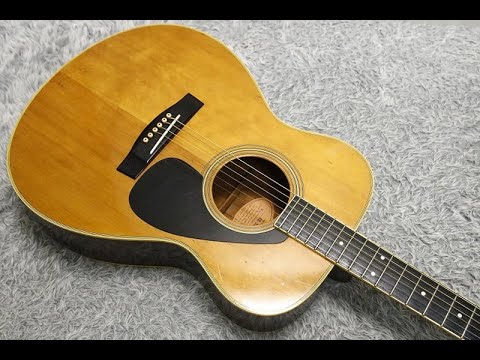 1970's madeYAMAHA FG-202B Orange Label Acoustic GuitarMade in