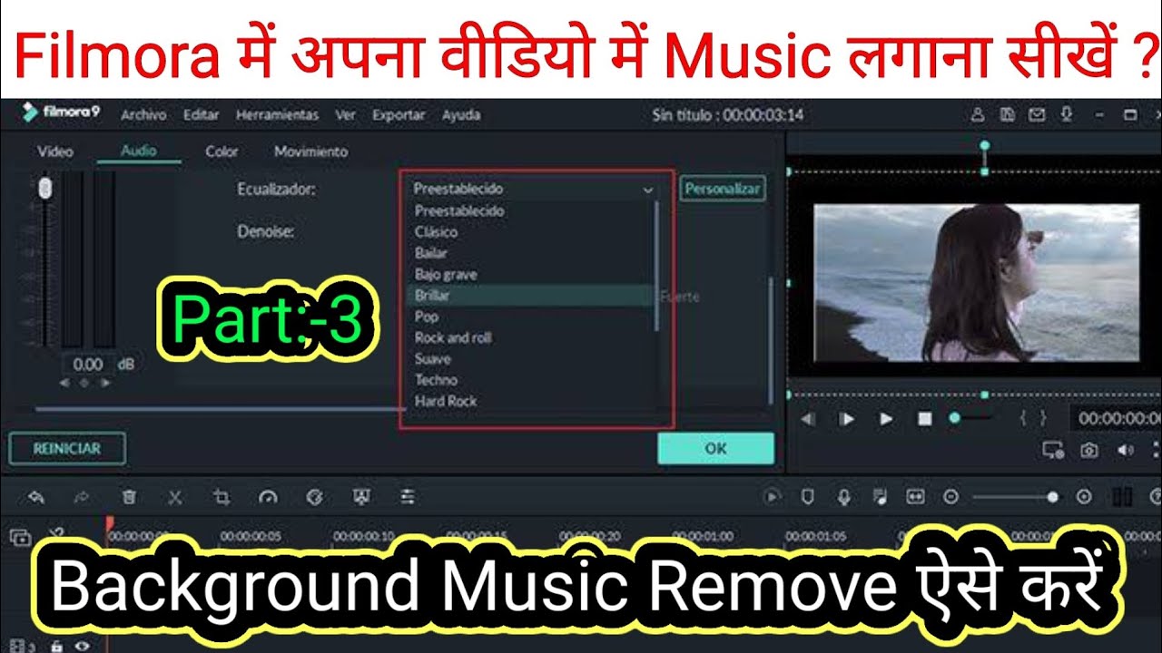 How to Add Background Music and Adjust It in Filmora 11 ।। Remove Background Music in Filmora 11 ।।