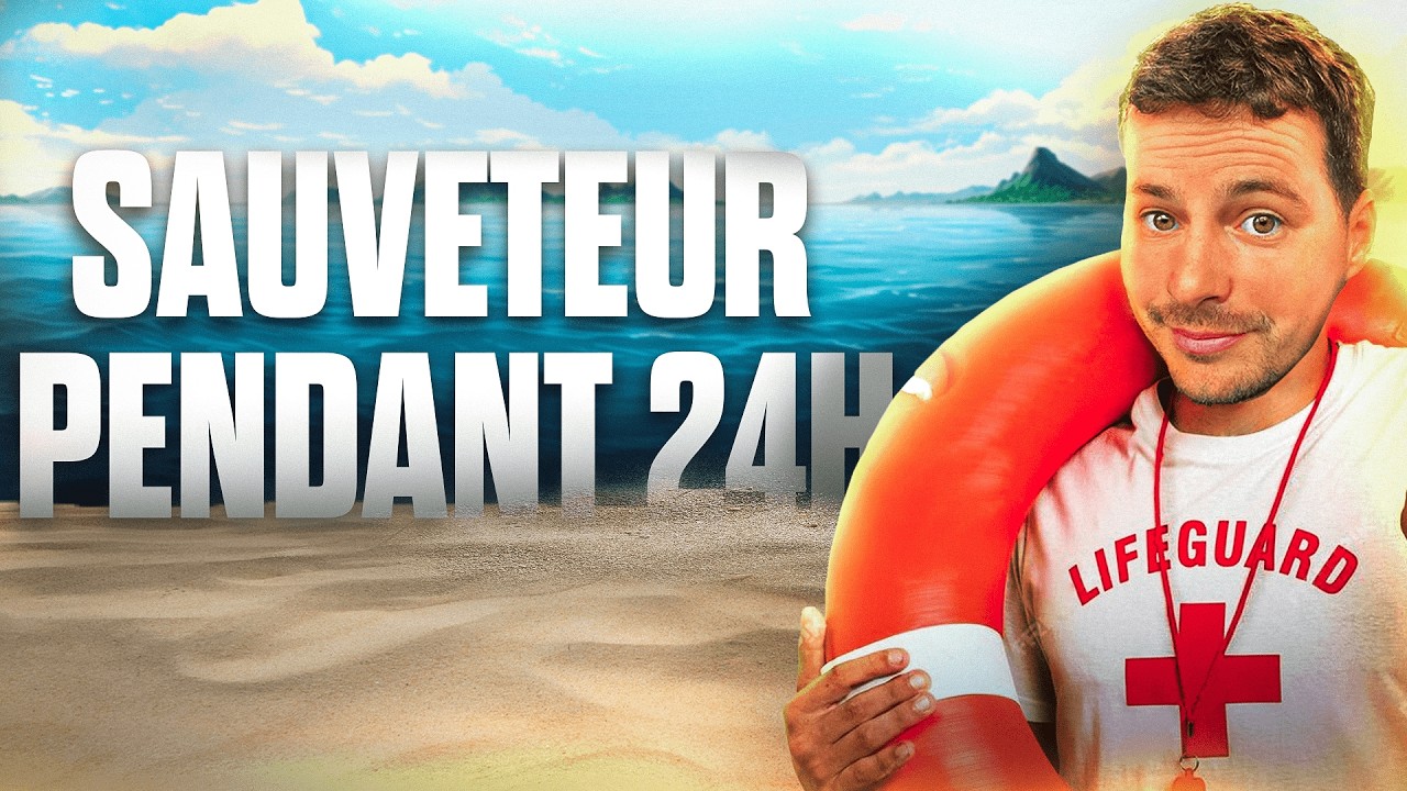 Un Jour dans la Vie d’un Sauveteur (Méduses, Noyade et Défibrillateur) 🏖️