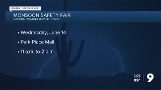 National Weather Service Tucson to hold Monsoon Safety Fair on June 14