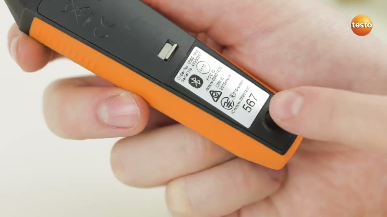 Testo Smart Probes: Overview of basic functions (1/9) | Be sure. Testo
