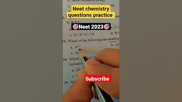 neet chemistry questions practice ll #neet #physicswallah #study #shorts #trending #bio