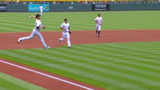 PIT@COL: Freeland uses jump throw to nab Bell